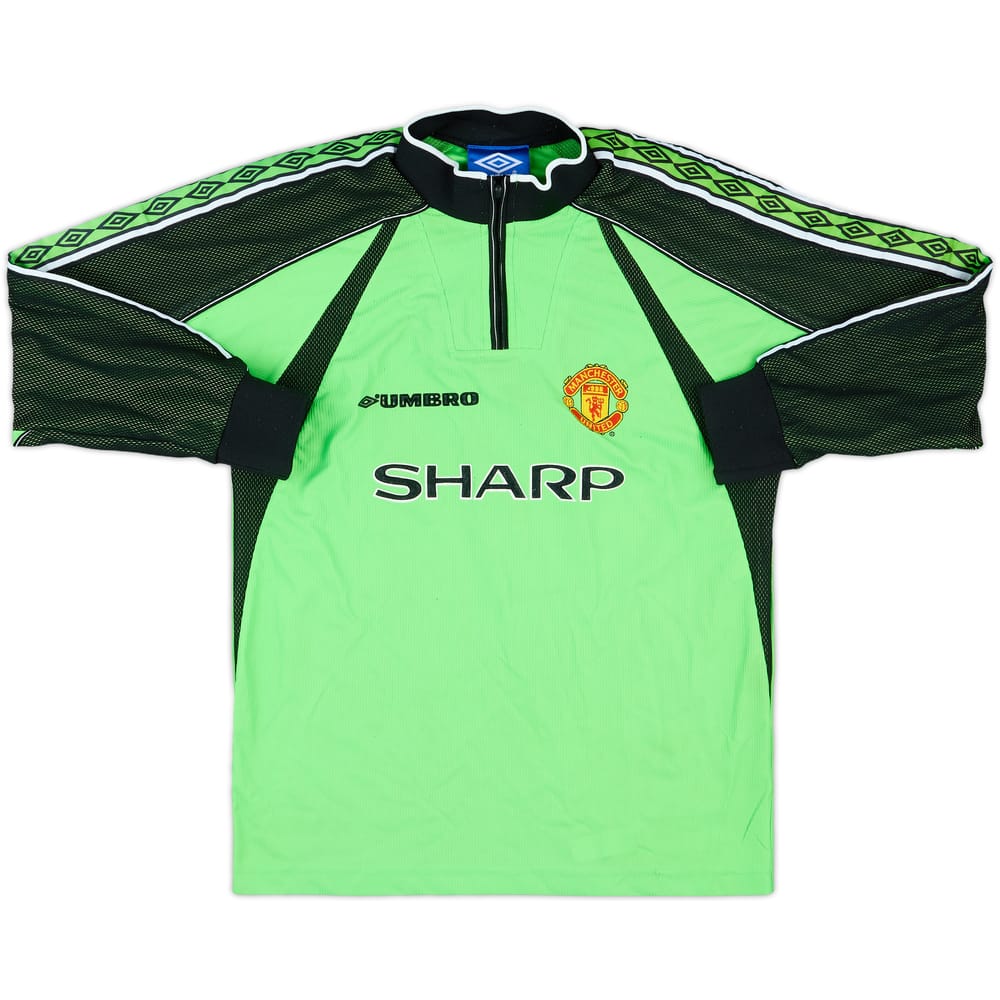 1998-99 Manchester United GK Shirt - 6/10 - (L.Boys)
