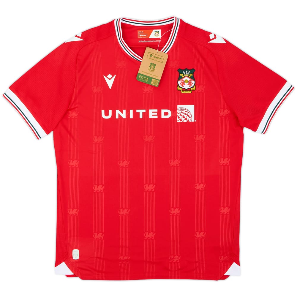 2023-24 Wrexham Authentic Home Shirt (S)
