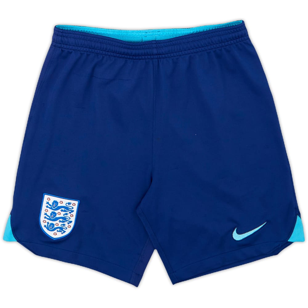 2022-23 England Home Shorts - 9/10 - (M.Boys)