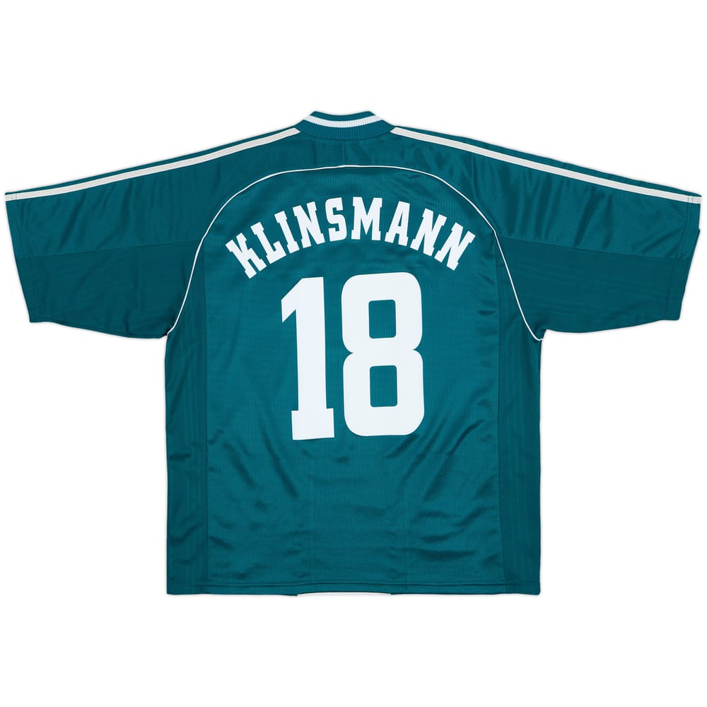 1998-00 Germany Away Shirt Klinsmann #18 - 8/10 - (L)