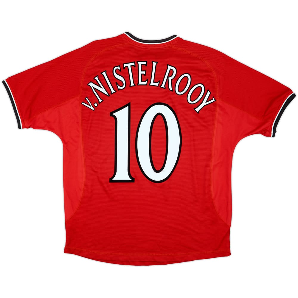 2000-02 Manchester United Home Shirt V.Nistelrooy #10 - 8/10 - (M)