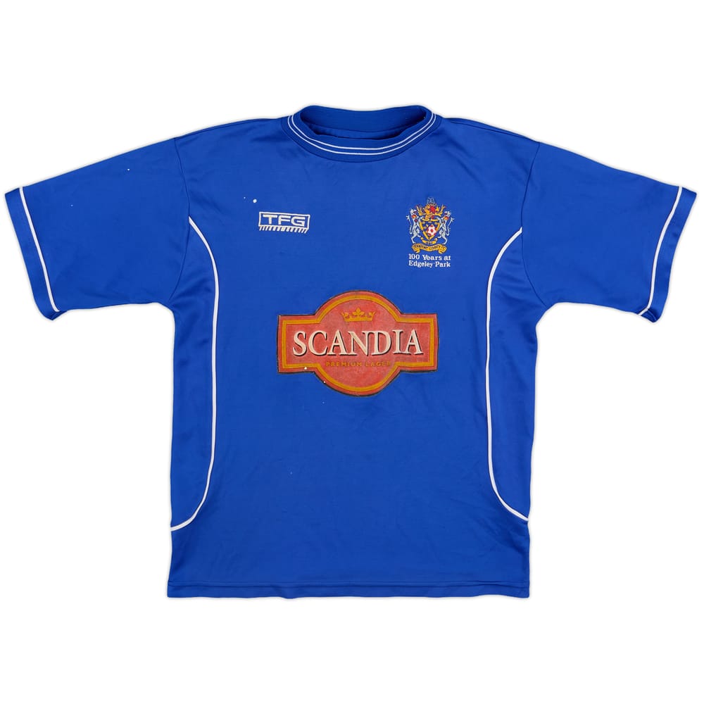 2002-04 Stockport Home Shirt - 5/10 - (L.Boys)
