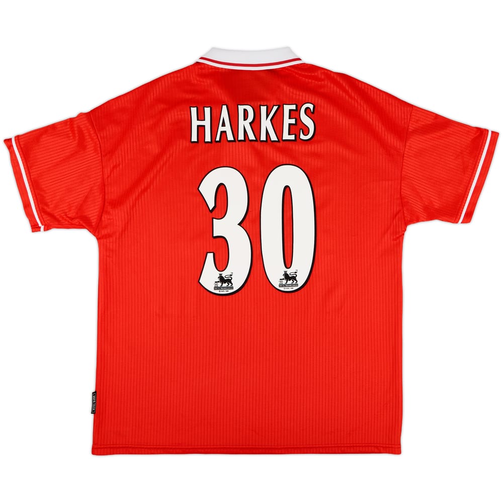 1998-00 Nottingham Forest Home Shirt Harkes #30 - 9/10 - (XL)