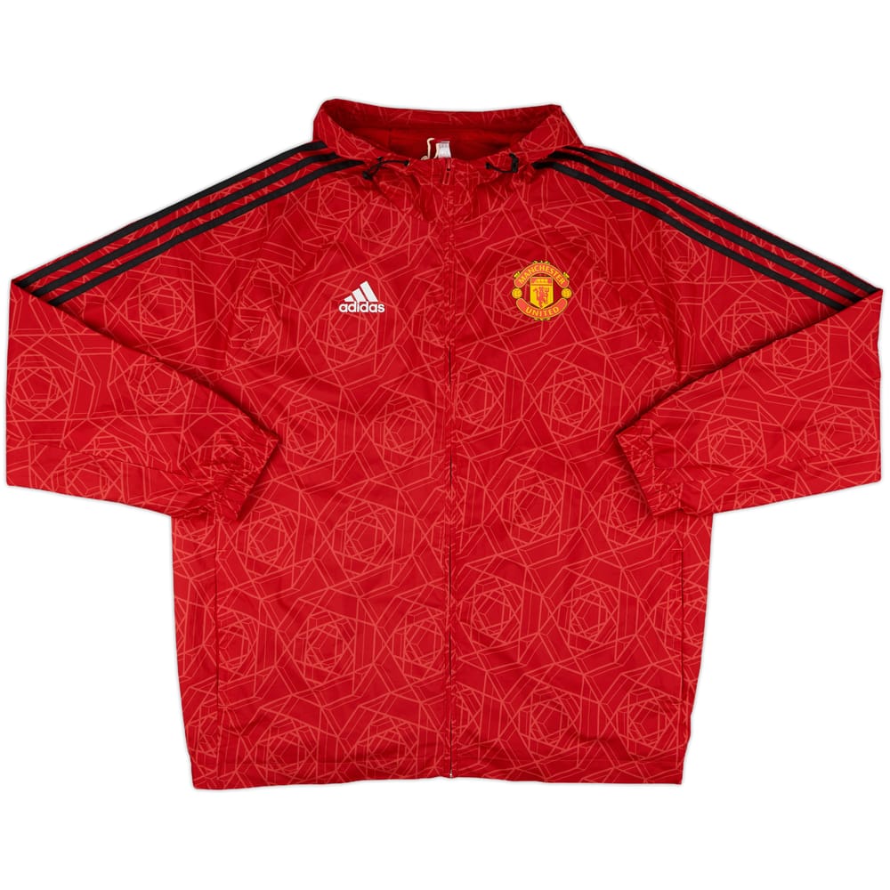 2023-24 Manchester United adidas DNA Windbreaker Jacket - 8/10 - (XL)