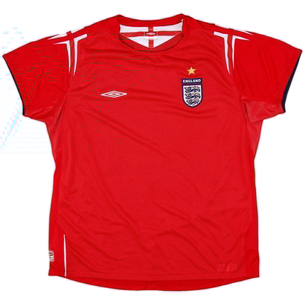 2004-06 England Away Shirt - 9/10 - (Women's L)