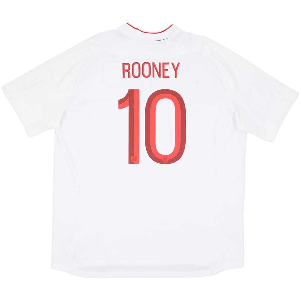 2012-13 England Home Shirt Rooney #10 - 5/10 - (3XL)