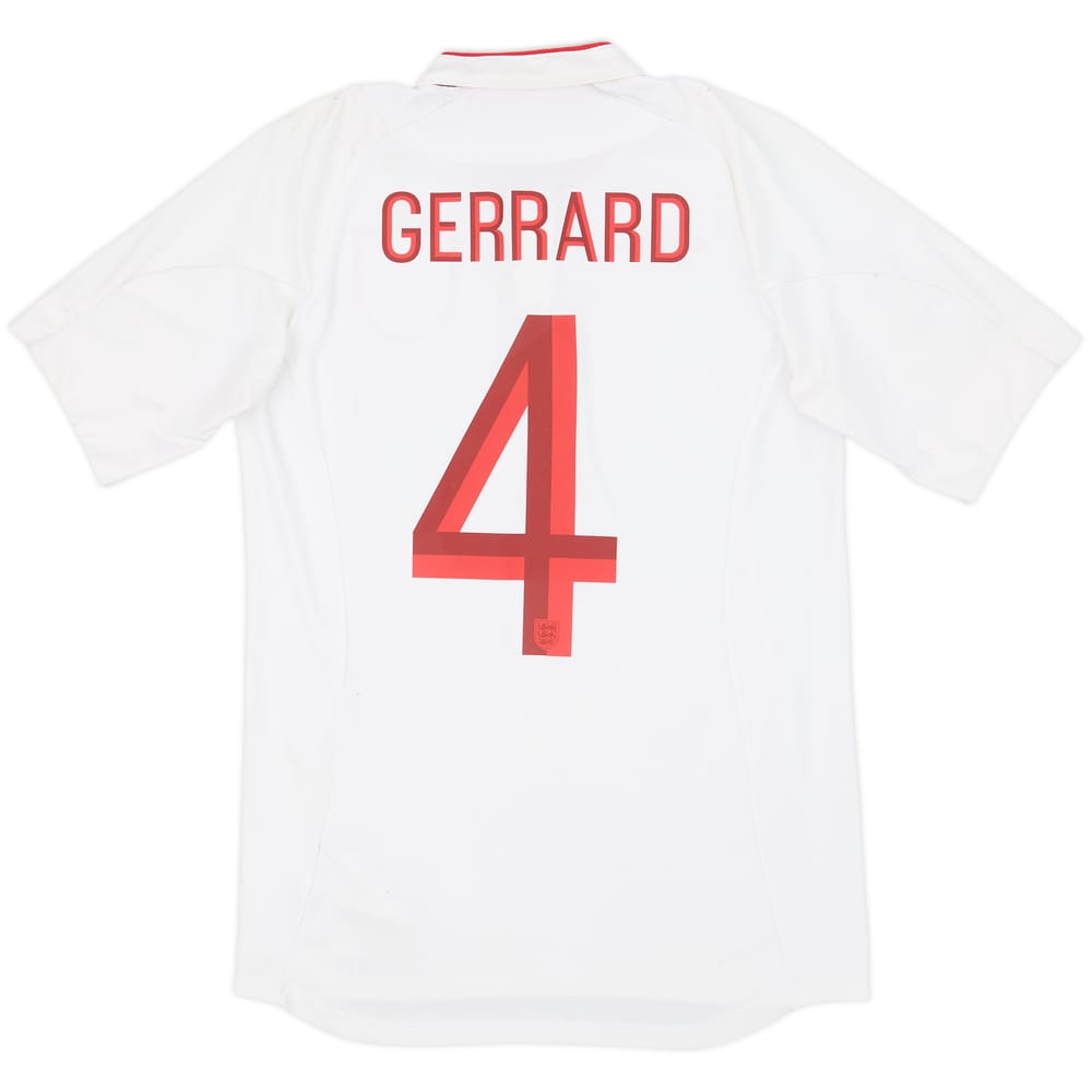 2012-13 England Home Shirt Gerrard #4 - 6/10 - (S)