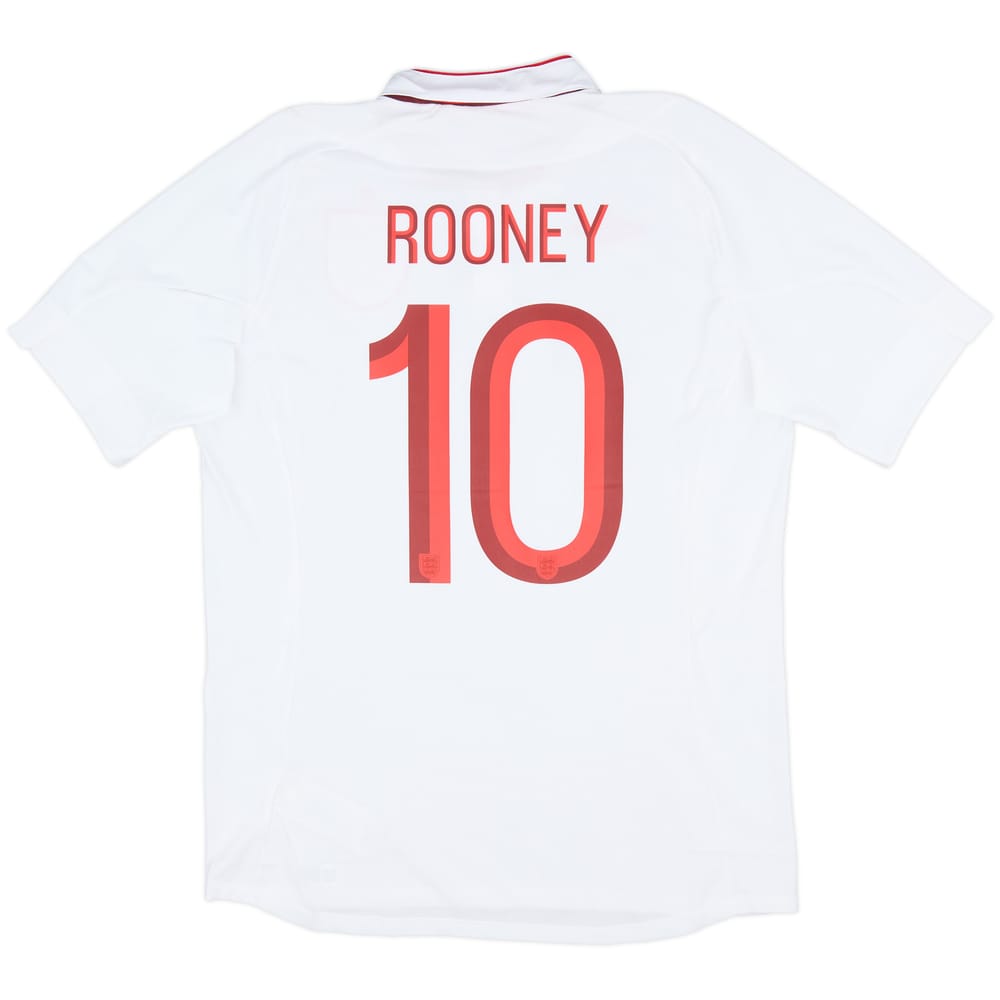 2012-13 England Home Shirt Rooney #10 (L)