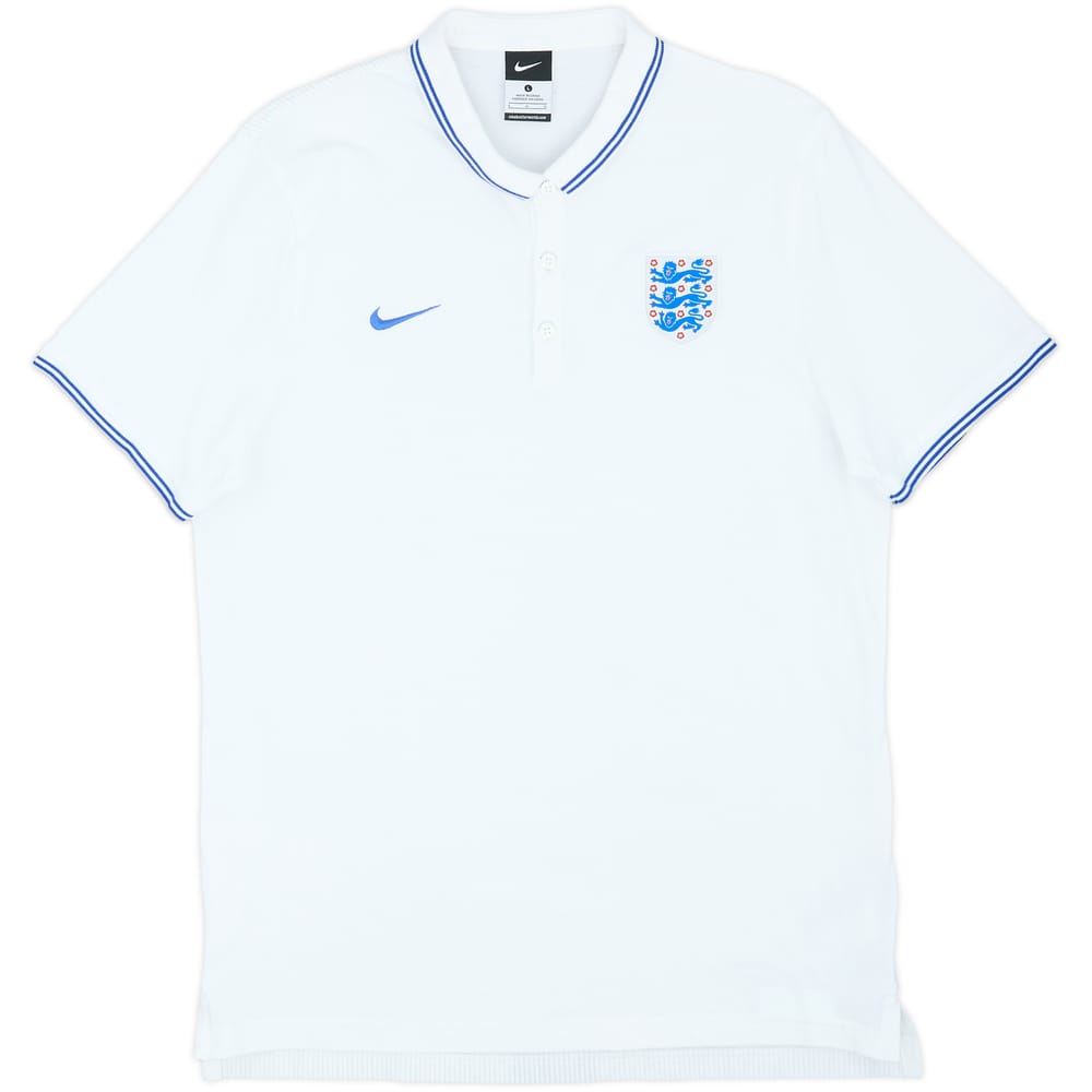 2014-16 England Nike Polo Shirt - 8/10 - (L)