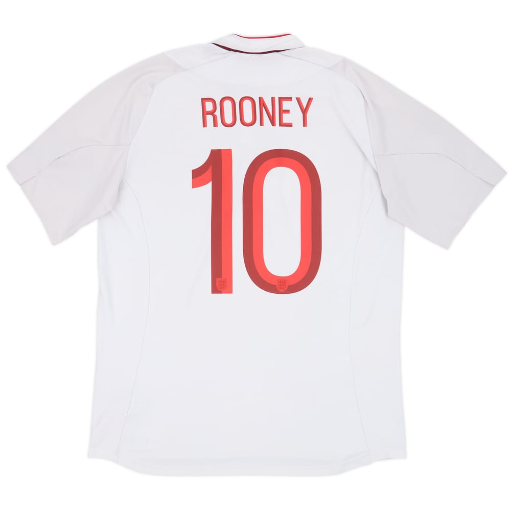 2012-13 England Home Shirt Rooney #10 - 5/10 - (L)