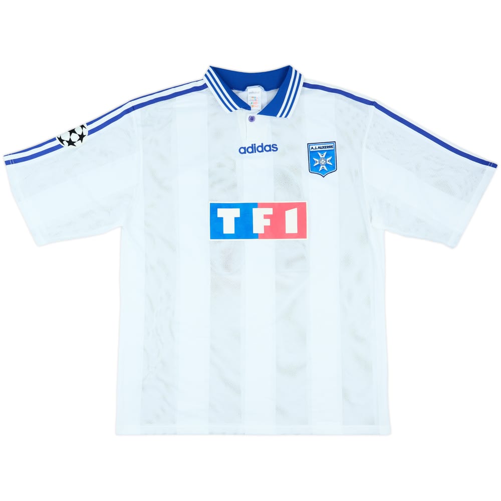 1996-97 Auxerre Match Issue Champions League Home Shirt #20