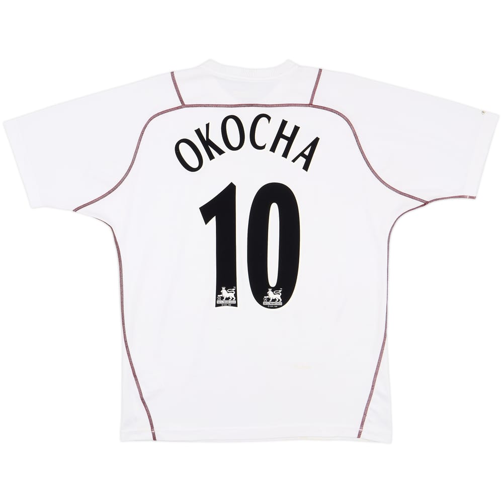 2003-05 Bolton Home Shirt Okocha #10 - 6/10 - (M)
