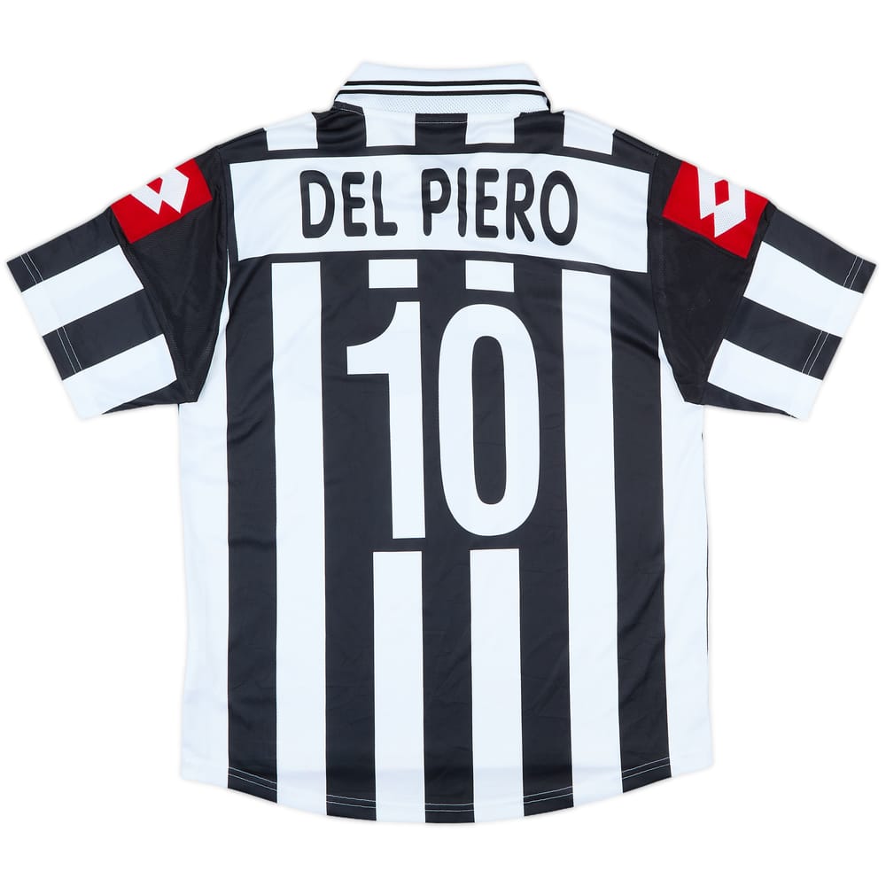 2001-02 Juventus Home Shirt Del Piero #10 - 8/10 - (M)
