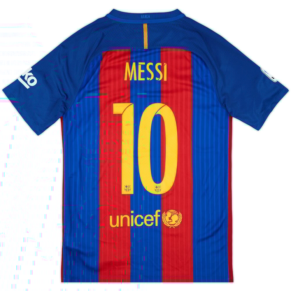 2016-17 Barcelona Home Shirt Messi #10 - 8/10 - (S)
