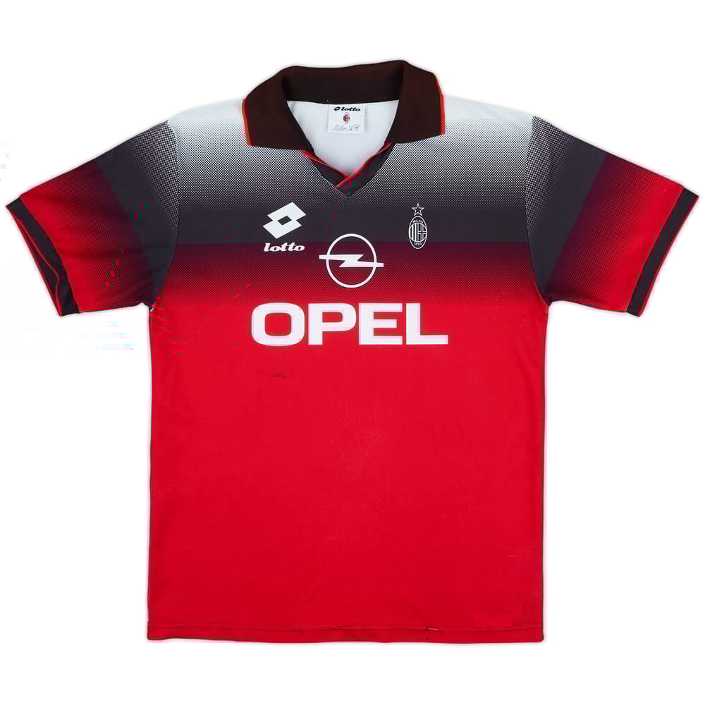 1995-96 AC Milan Lotto Training Shirt - 7/10 - (L)