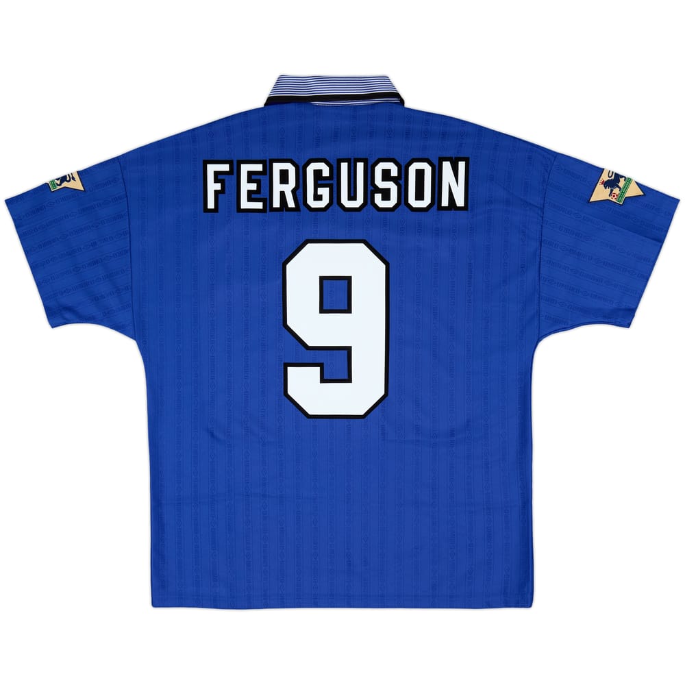 1995-97 Everton Home Shirt Ferguson #9 - 6/10 - (L)