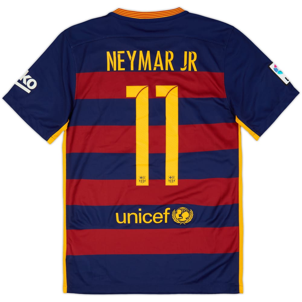2015-16 Barcelona Home Shirt Neymar Jr #11 (S)