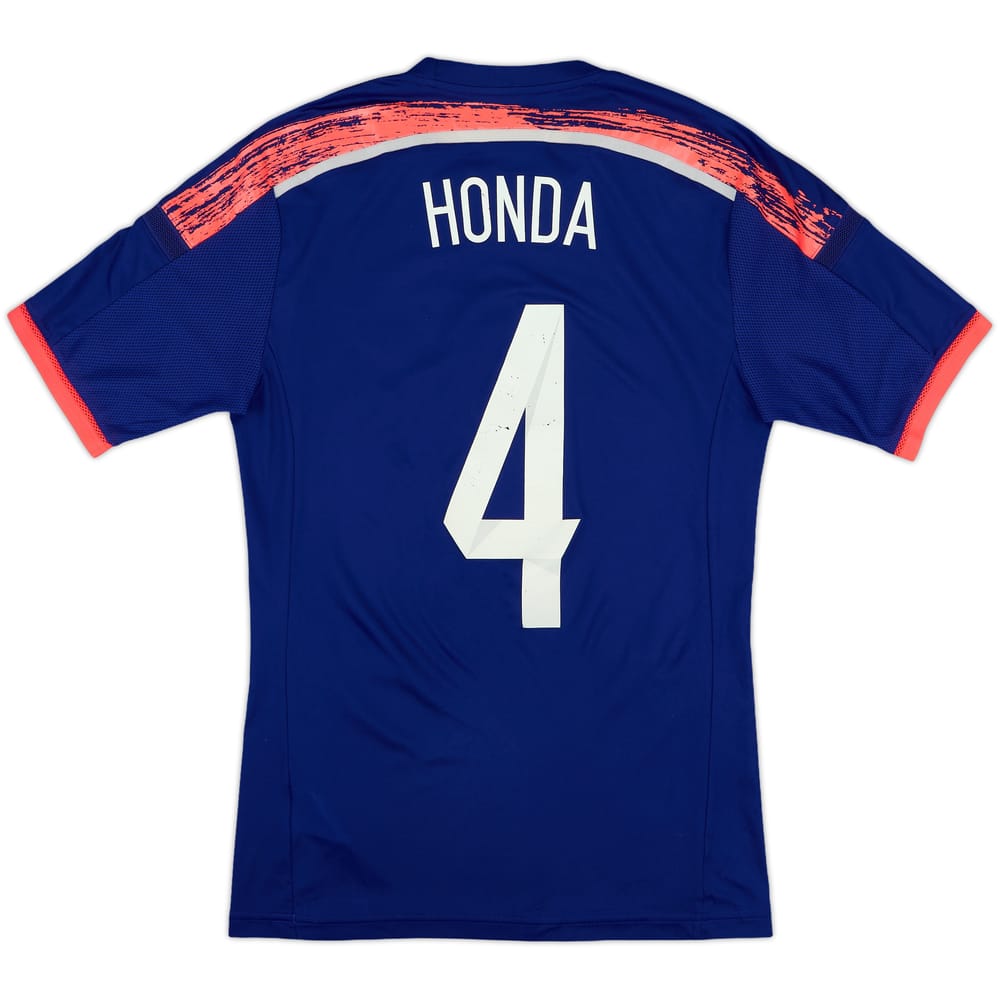 2013-15 Japan Home Shirt Honda #4 - 5/10 - (S)