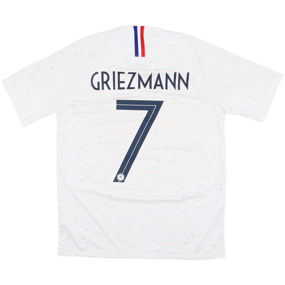 2018 France Away Shirt Griezmann #7 - 8/10 - (M)