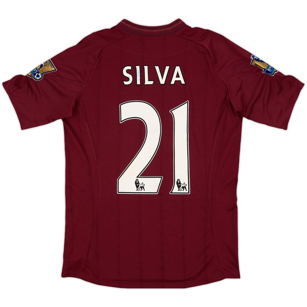 2012-13 Manchester City Away Shirt Silva #21 - 5/10 - (M)