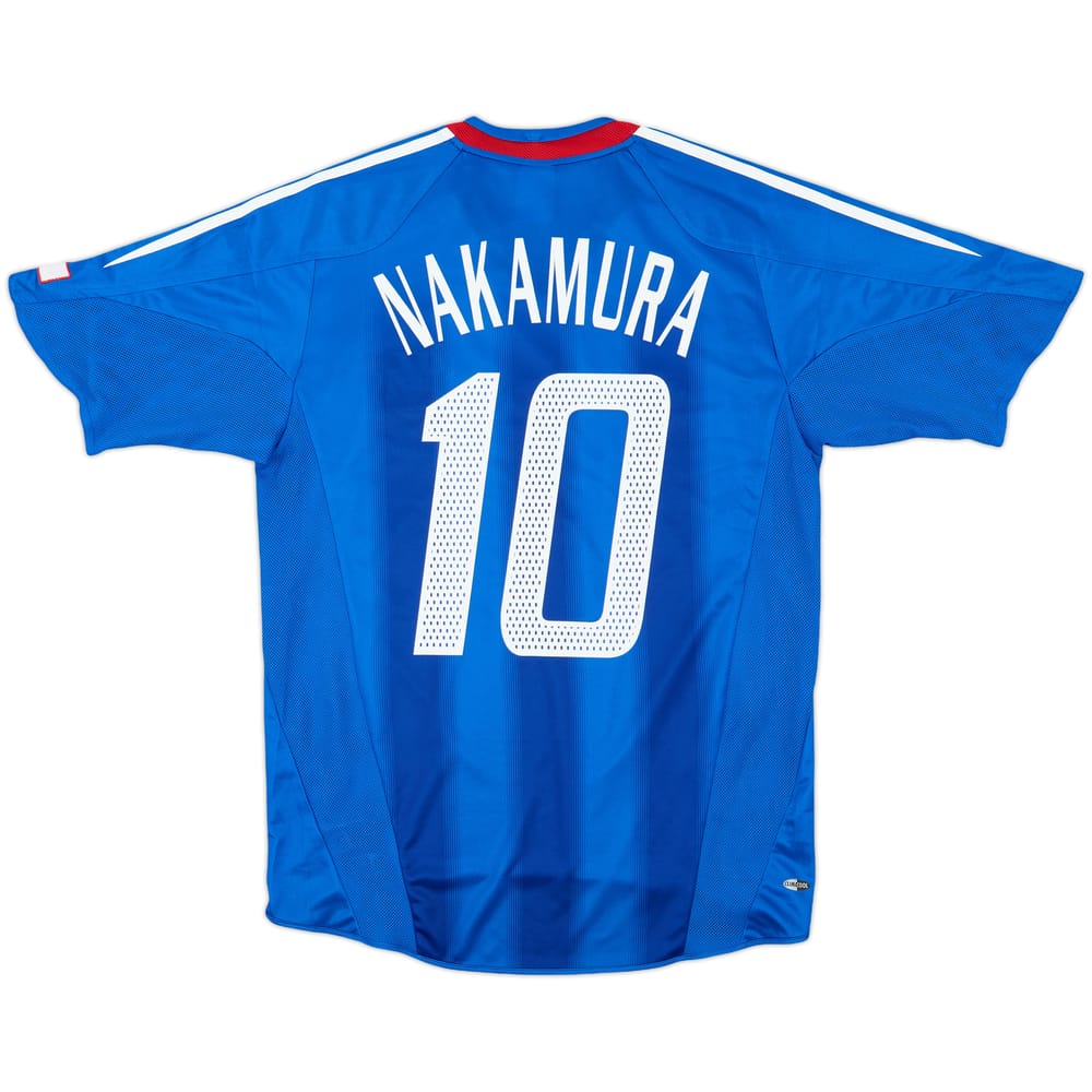 2004-06 Japan Home Shirt Nakamura #10 - 9/10 - (M)