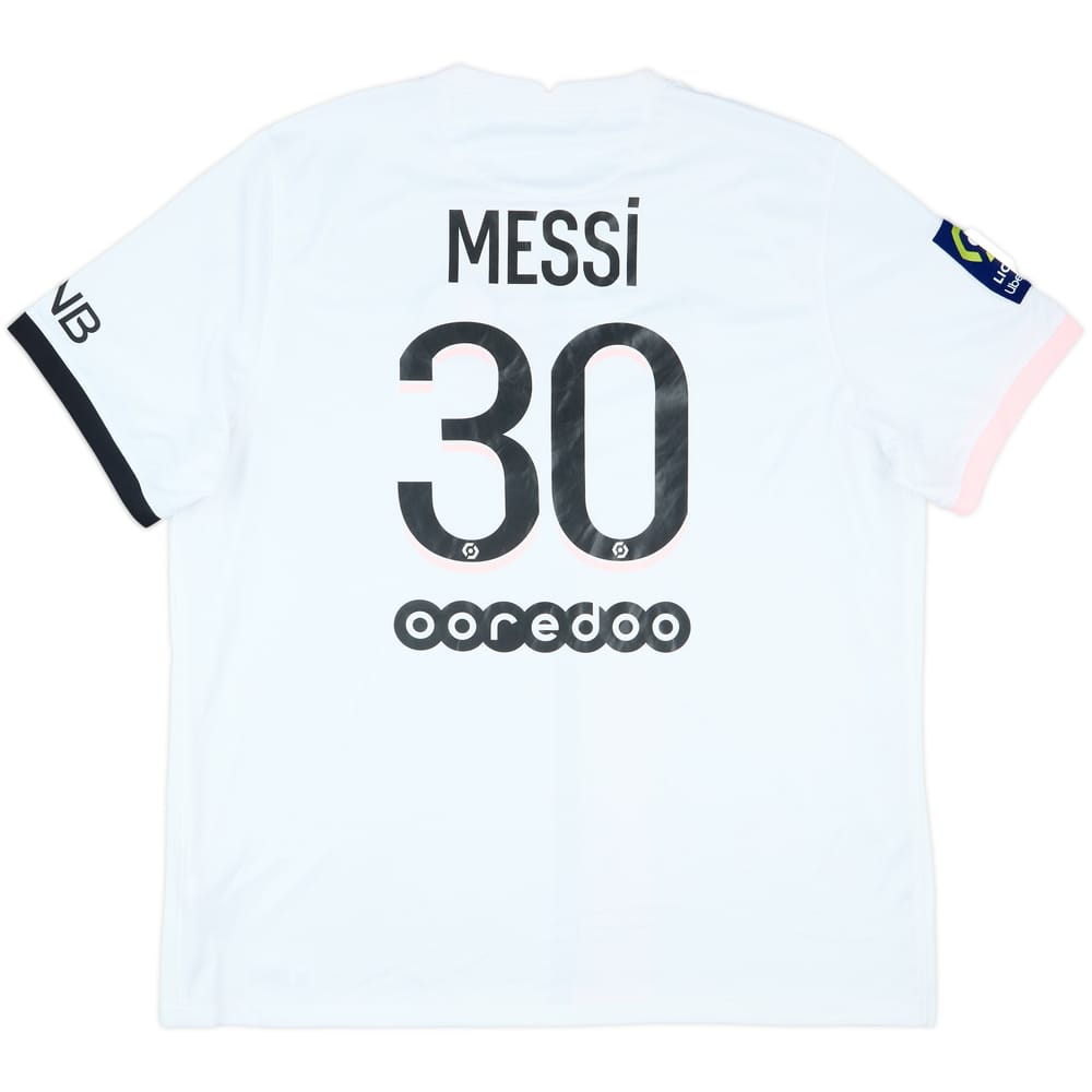 2021-22 Paris Saint-Germain Away Shirt Messi #30 - 8/10 - (XXL)