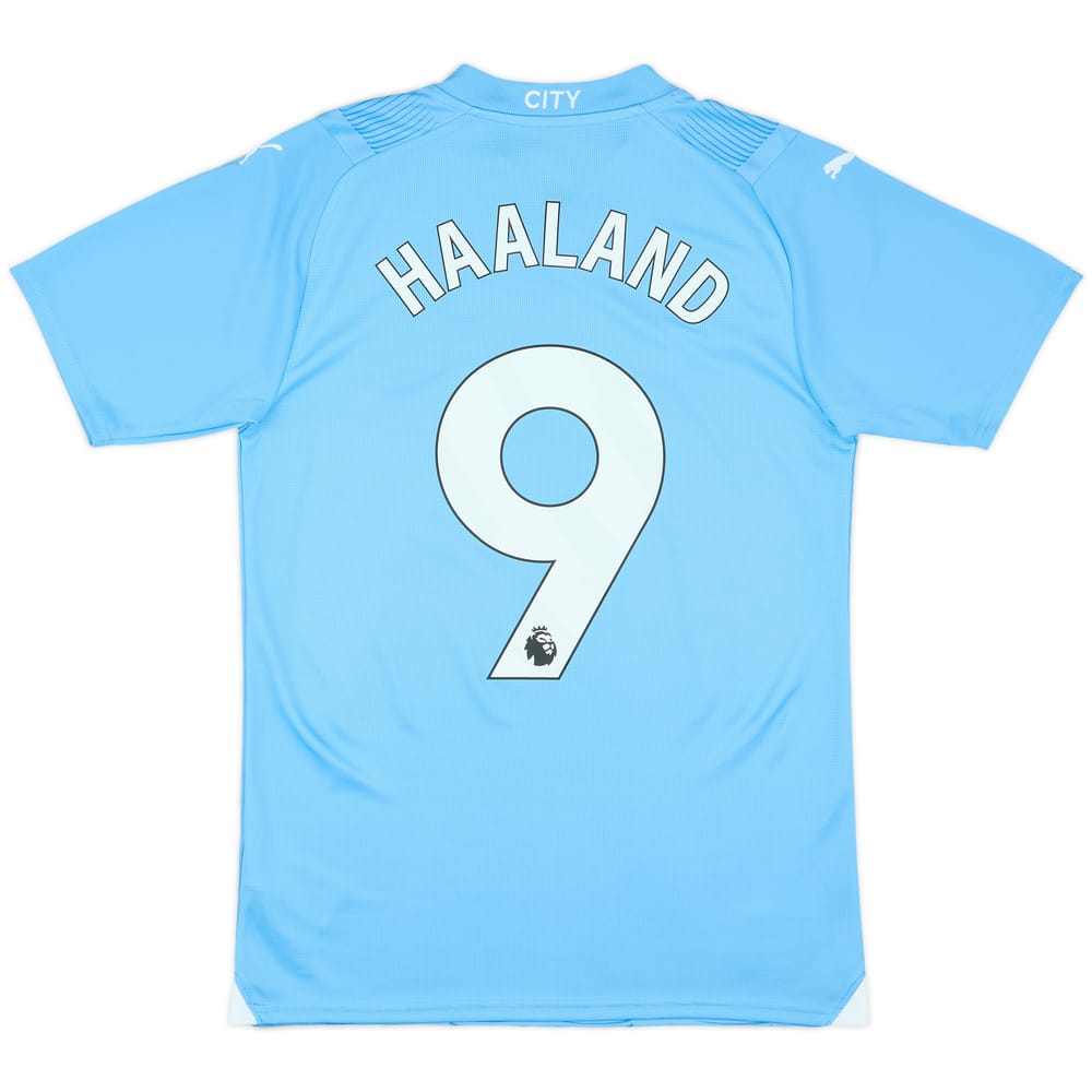 2024-25 Manchester City Home Shirt Haaland #9 - 10/10 - (S)
