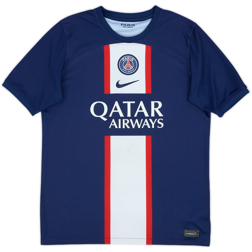 2022-23 Paris Saint-Germain Home Shirt - 6/10 - (XL.Boys)