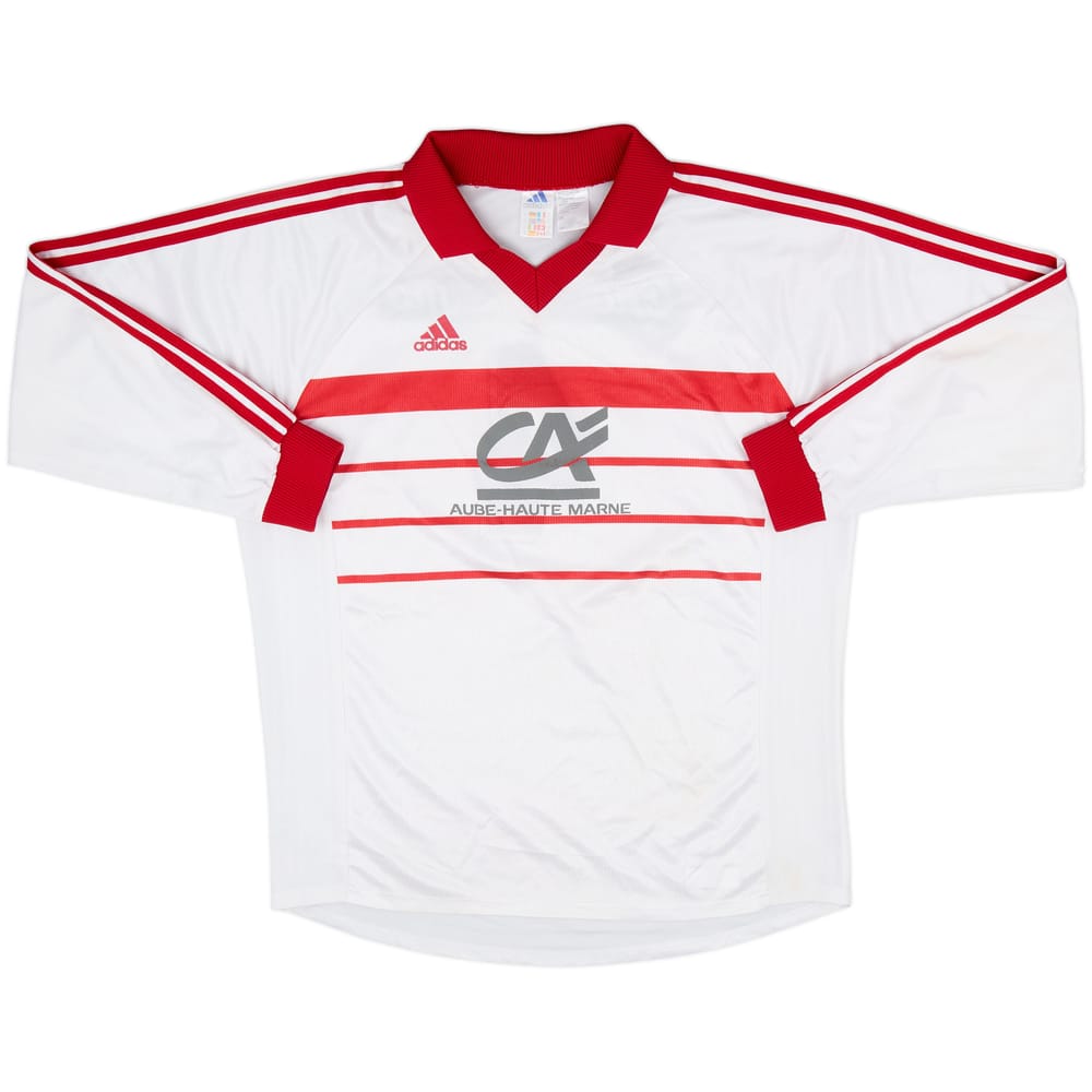 1990s Coupe de France Home L/S Shirt #4 - 7/10 - (XL)
