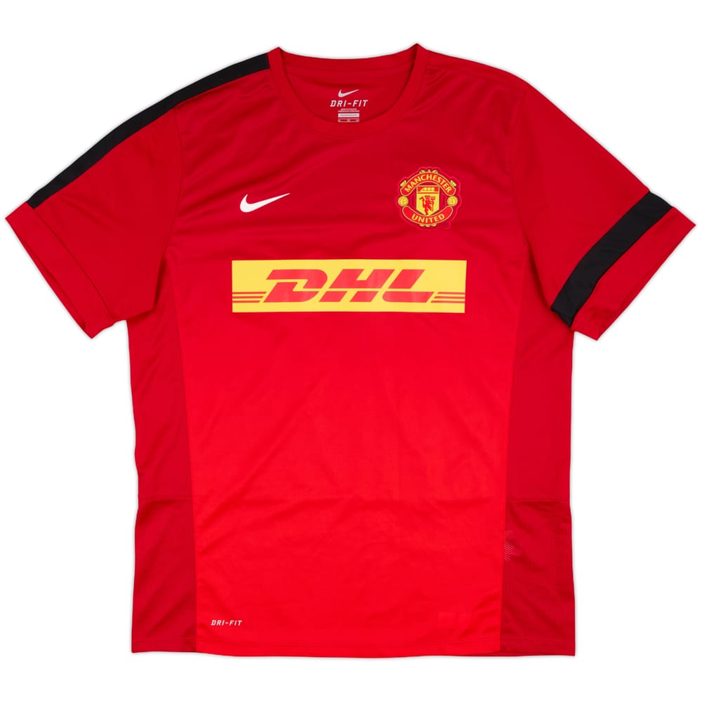 2013-14 Manchester United Nike Training Shirt - 10/10 - (XL)