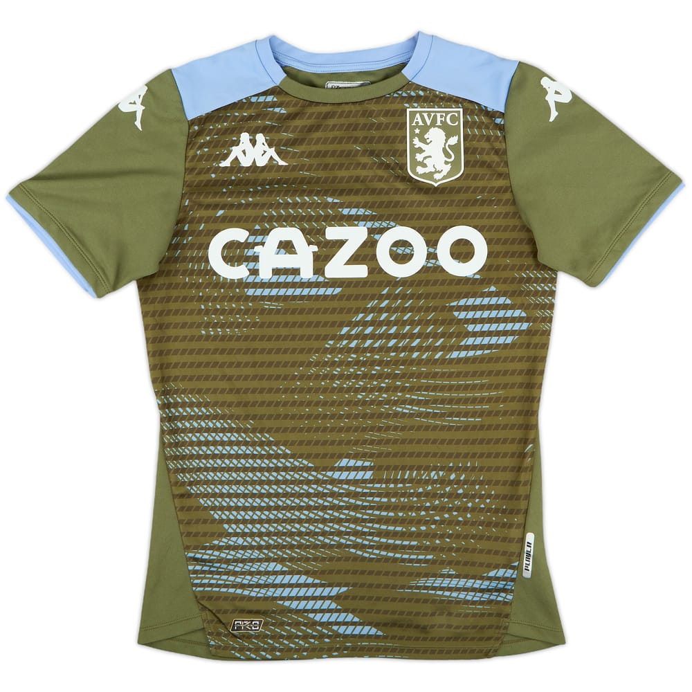 2021-22 Aston Villa Kappa Training Shirt - 9/10 - (S)