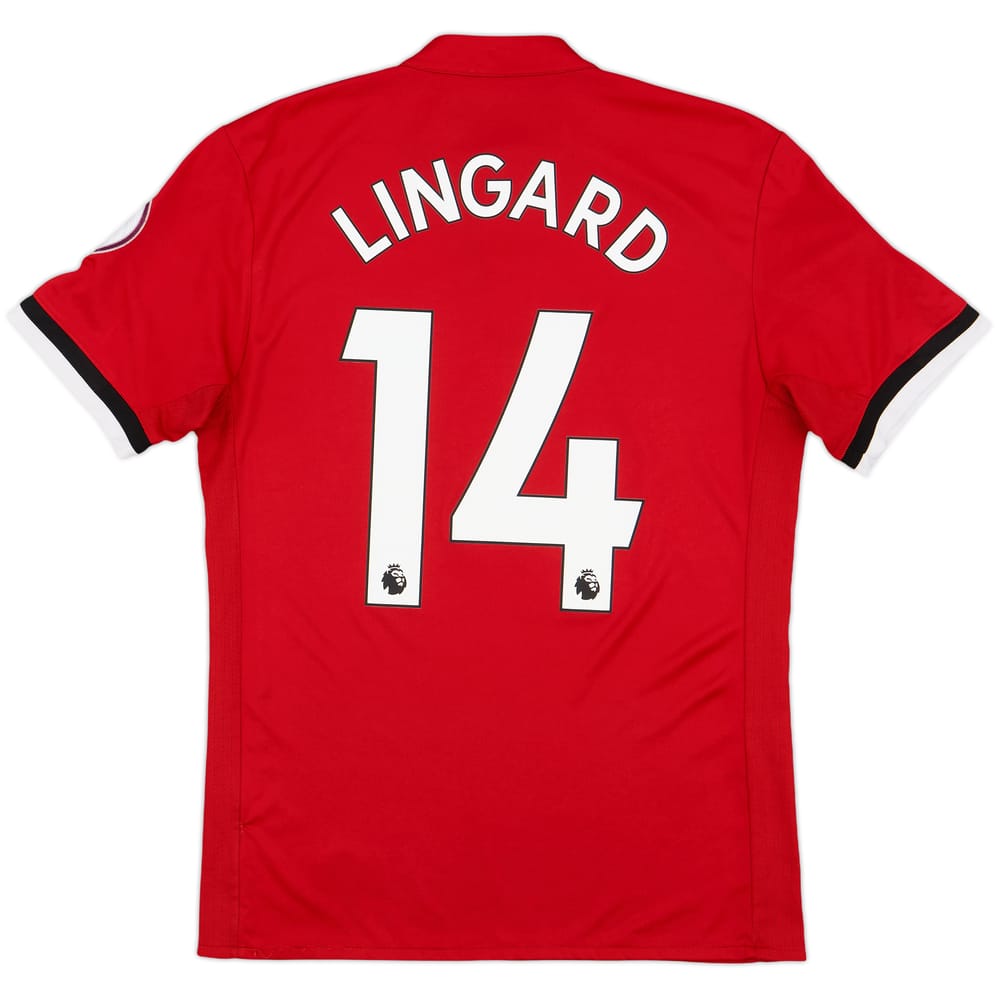 2017-18 Manchester United Home Shirt Lingard #14 - 6/10 - (S)