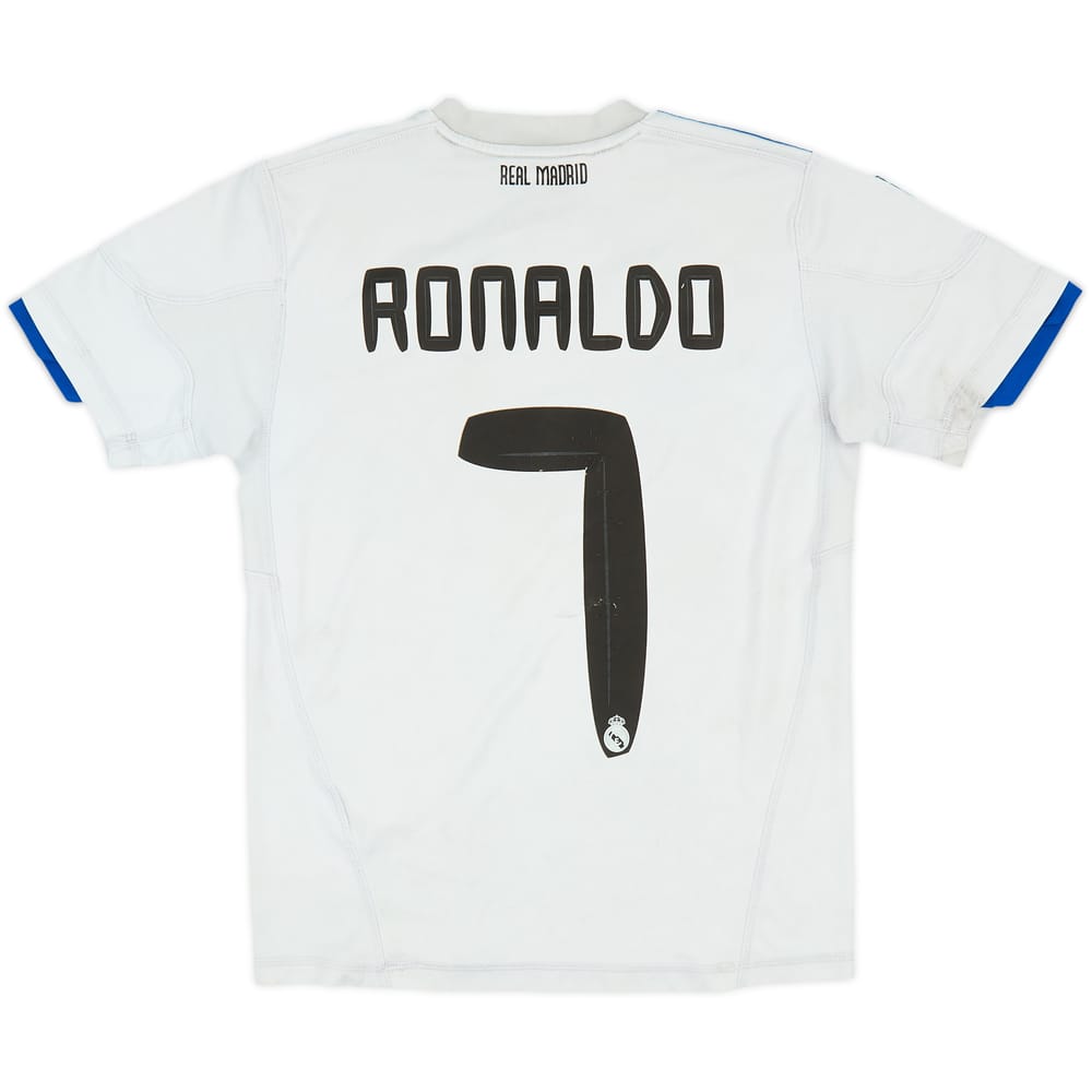 2010-11 Real Madrid Home Shirt Ronaldo #7 - 4/10 - (L.Boys)