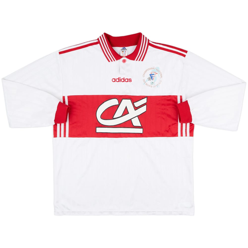 1990s Coupe de France Home L/S Shirt - 5/10 - (XL)