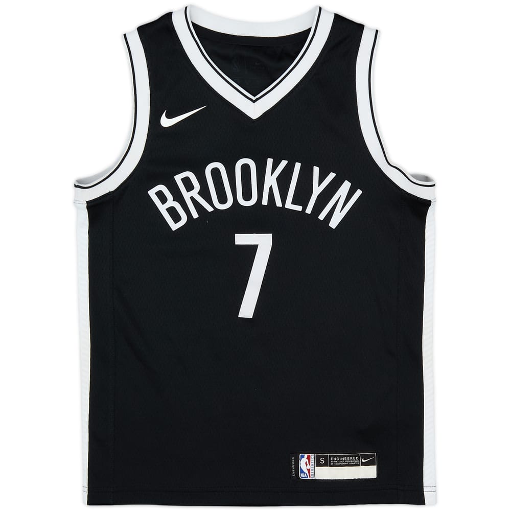 2019-23 Brooklyn Nets Durant #7 Nike Swingman Away Jersey - 7/10 - (S.Boys)