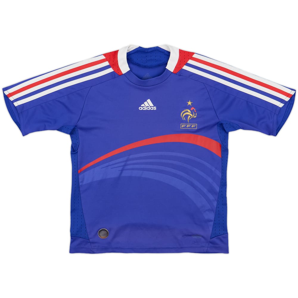 2007-08 France Home Shirt - 7/10 - (7-8 Years)