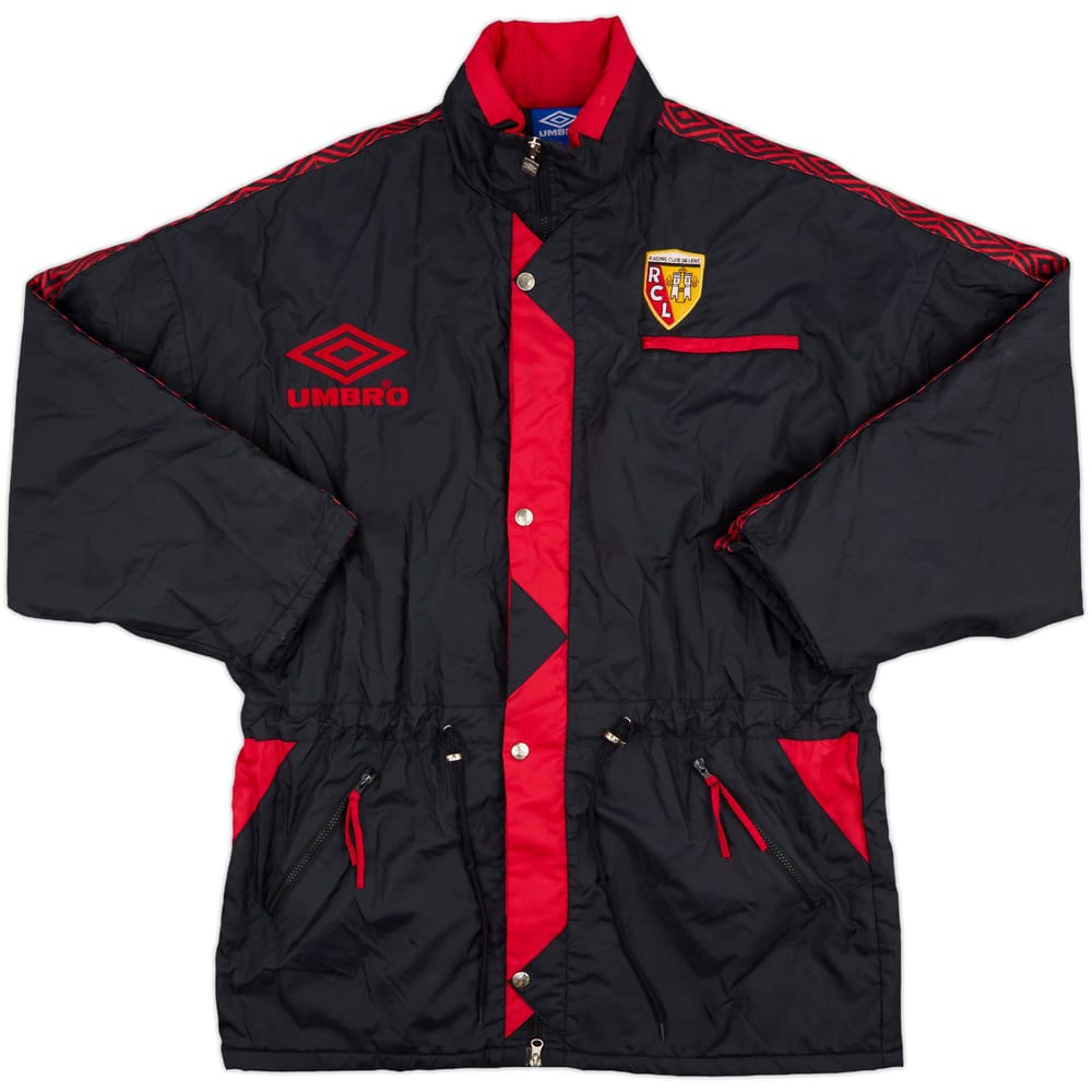 1996-98 Lens Umbro Padded Bench Coat - 8/10 - (XL)