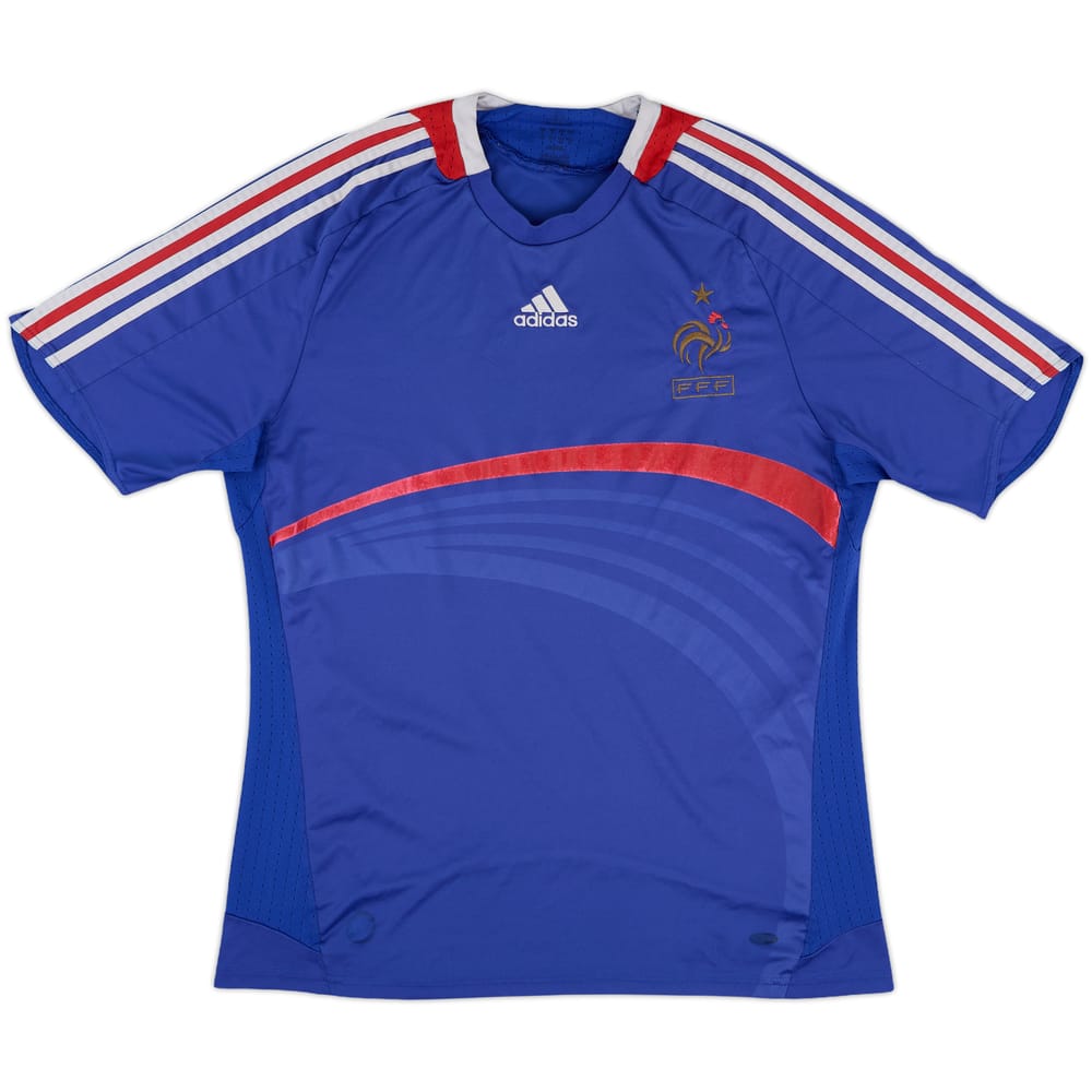 2007-08 France Home Shirt - 4/10 - (L)