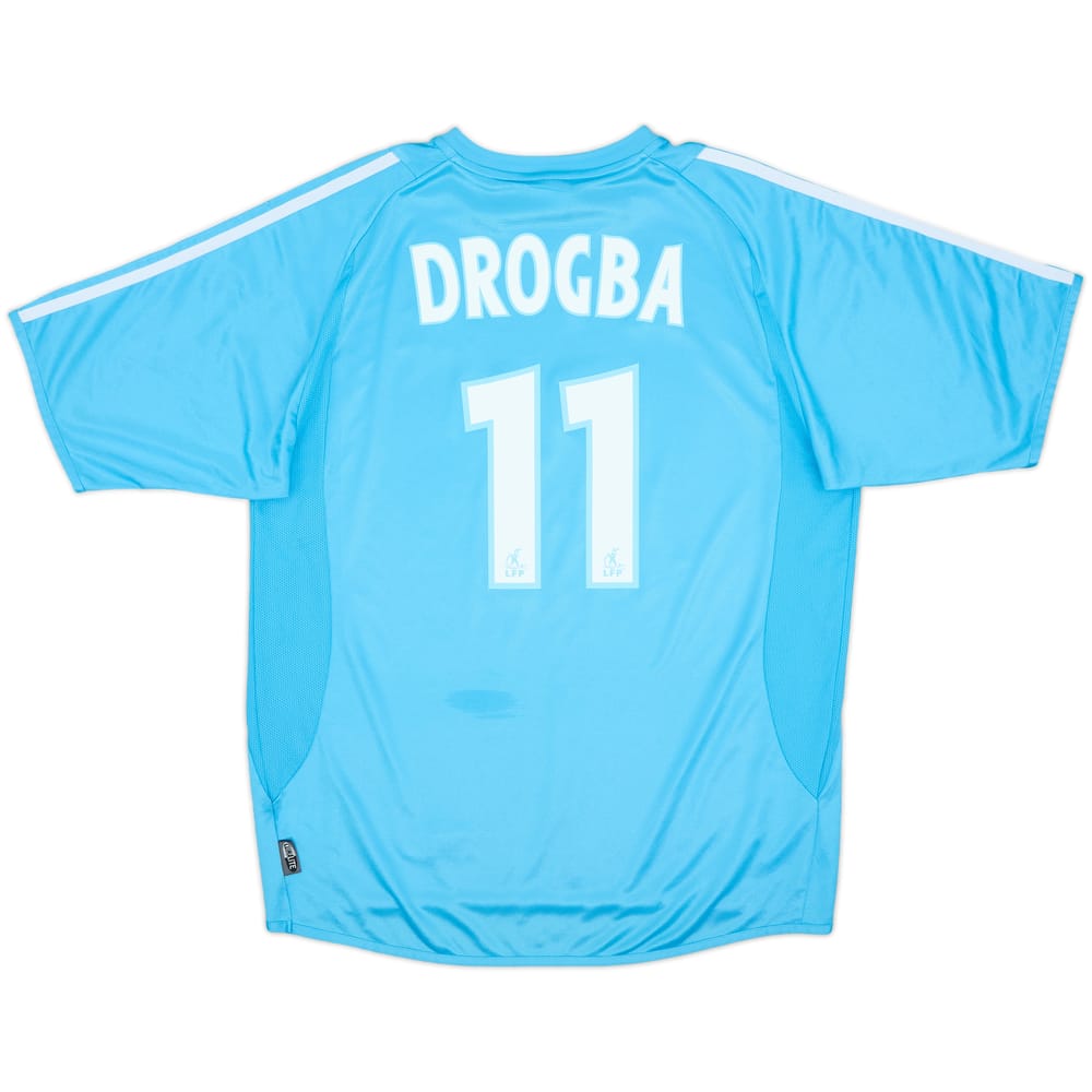 2003-04 Olympique Marseille Away Shirt Drogba #11 - 8/10 - (M)