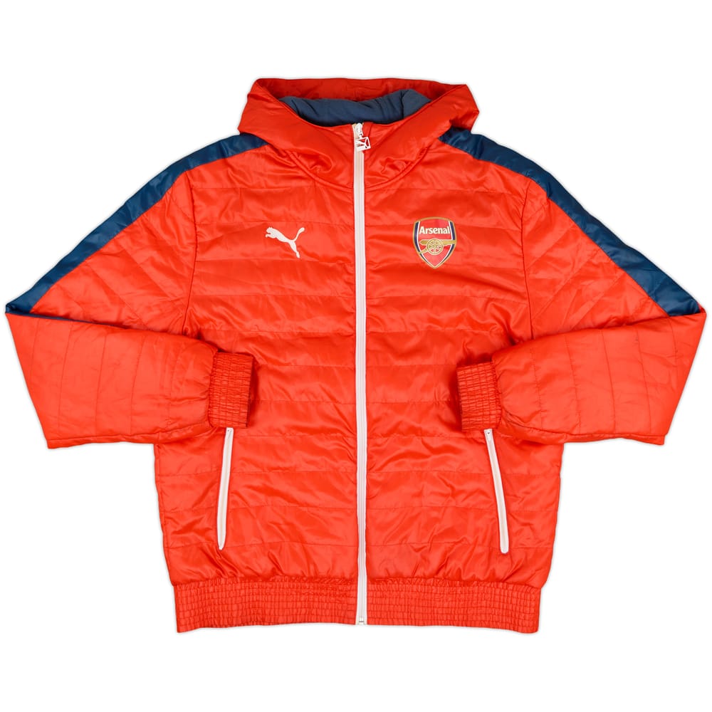 2015-16 Arsenal Puma Padded Bench Coat - 8/10 - (L)