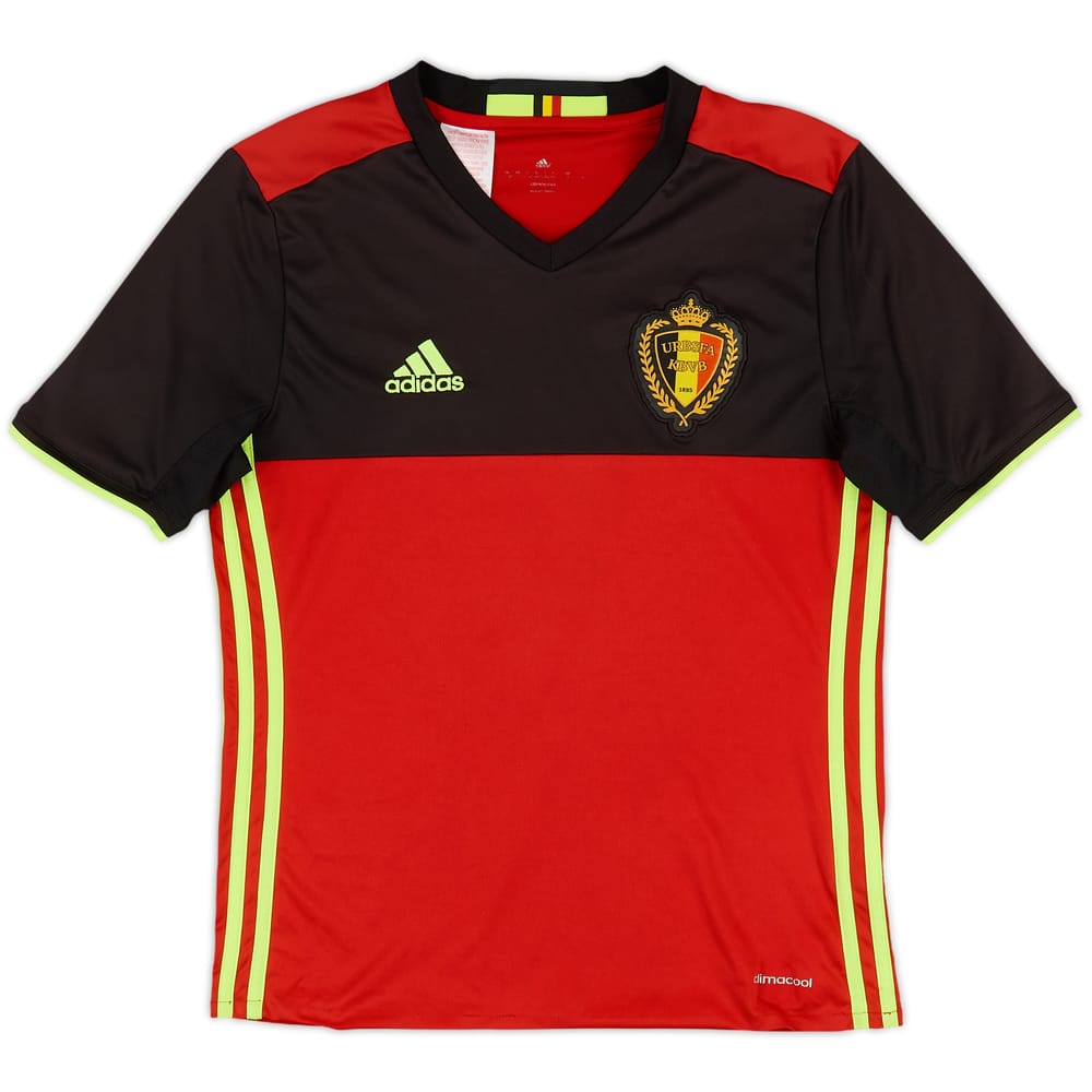 2016-17 Belgium Home Shirt - 7/10 - (L.Boys)