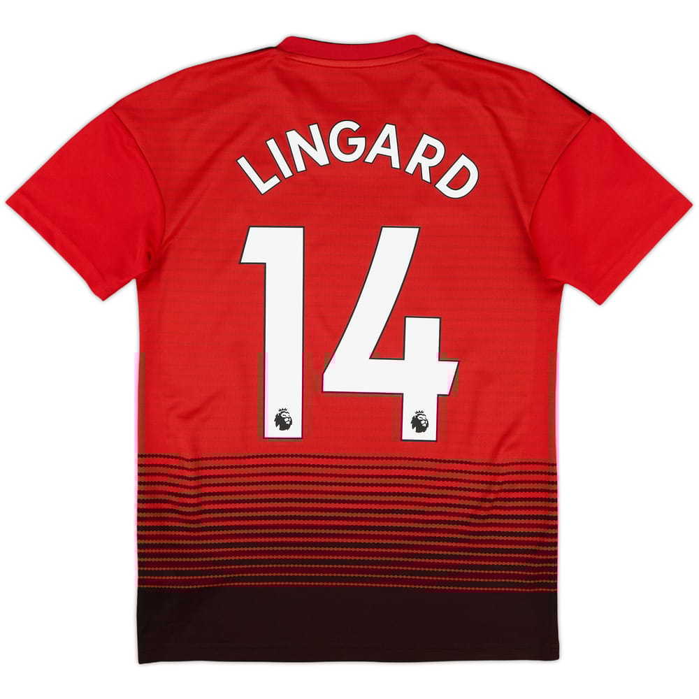 2018-19 Manchester United Home Shirt Lingard #14 - 6/10 - (XS)