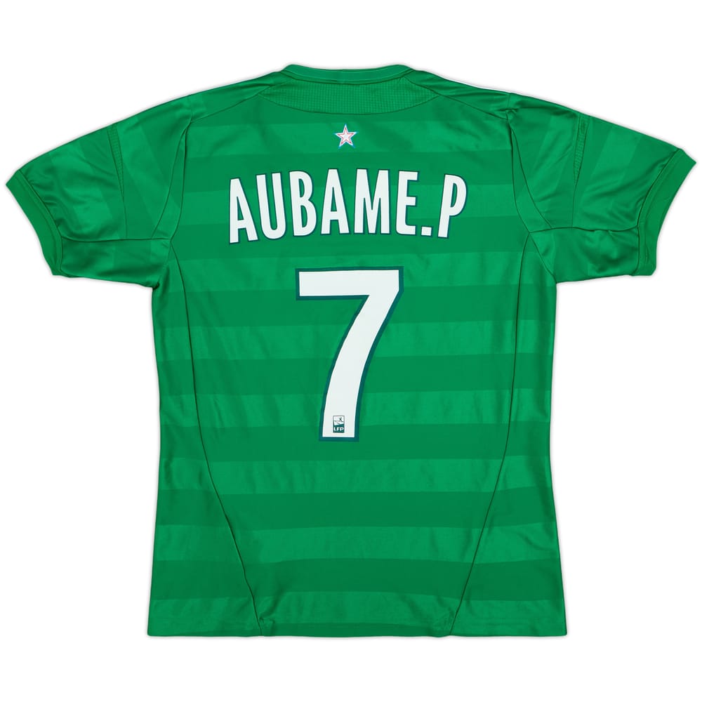 2012-13 Saint Etienne Home Shirt Aubame.P #7 - 8/10 - (L.Boys)
