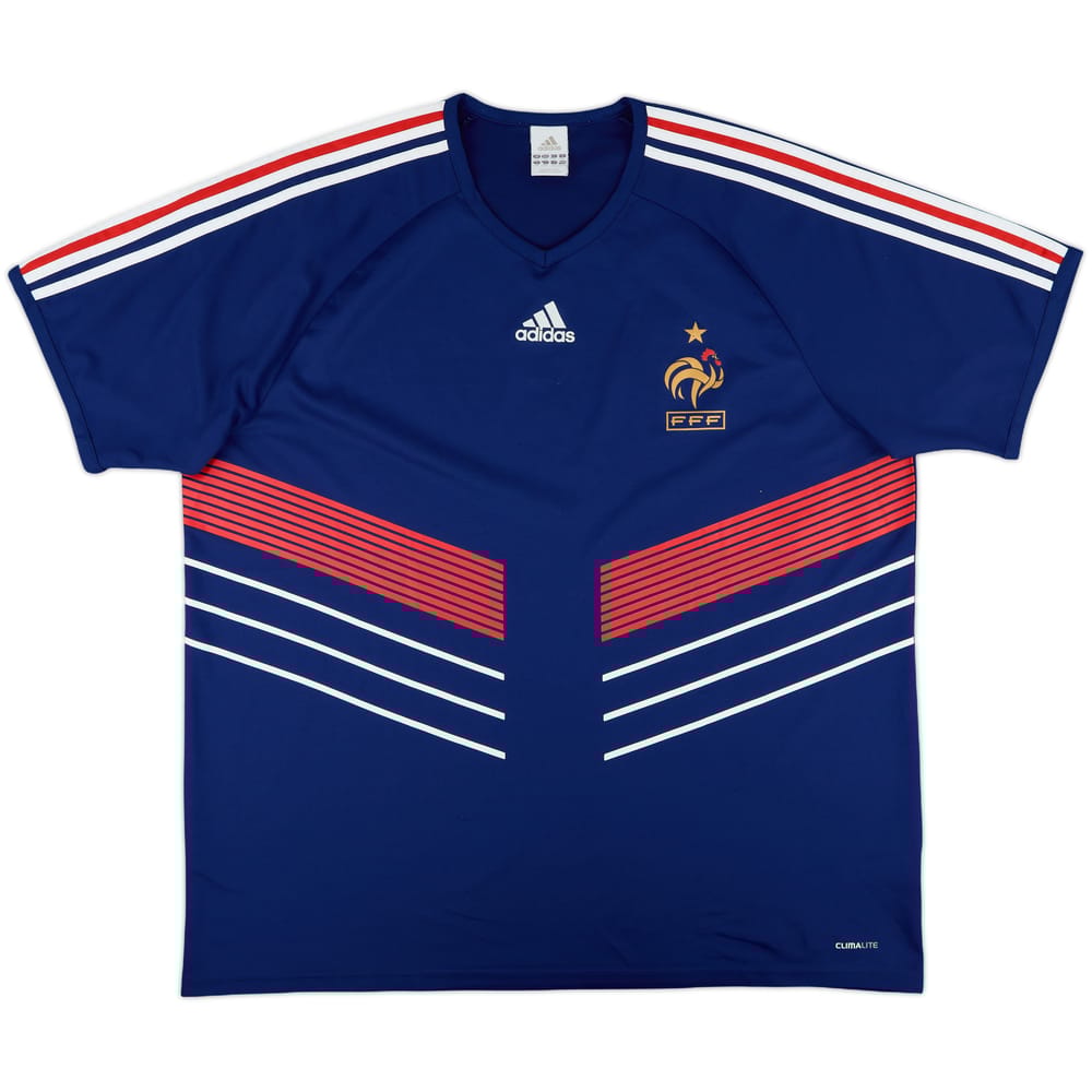 2009-10 France Basic Home Shirt - 7/10 - (XXL)