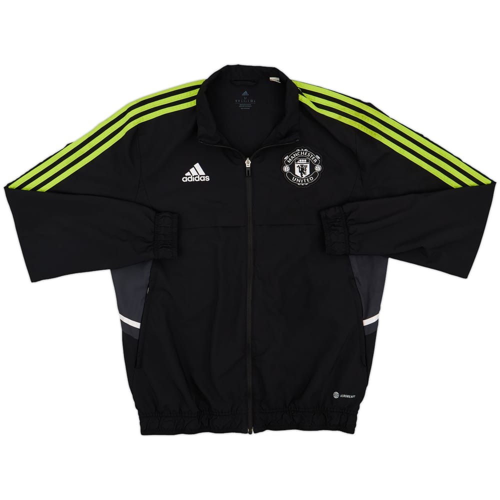2022-23 Manchester United adidas Track Jacket - 10/10 - (M)