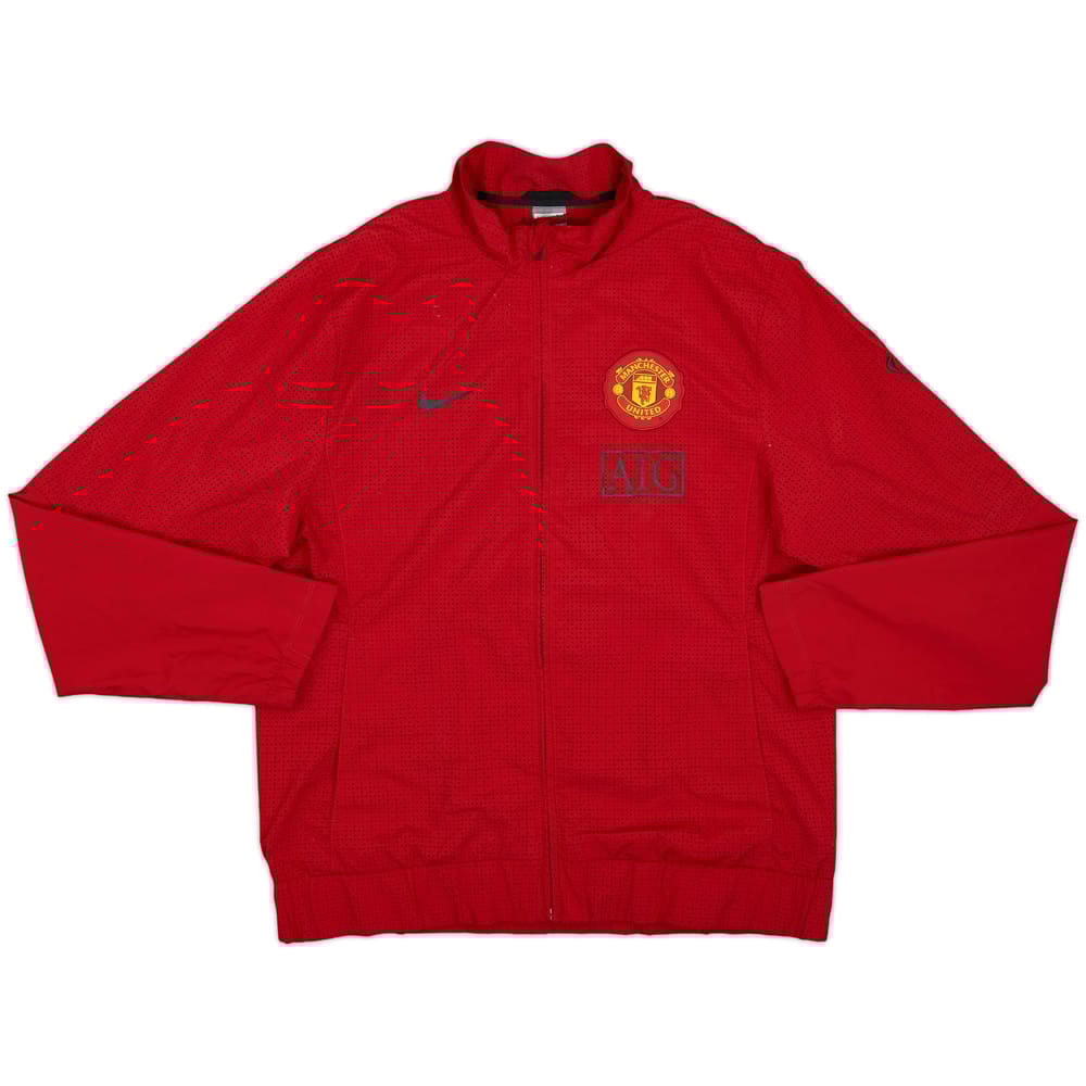 2009-10 Manchester United Nike Track Jacket - 10/10 - (L)