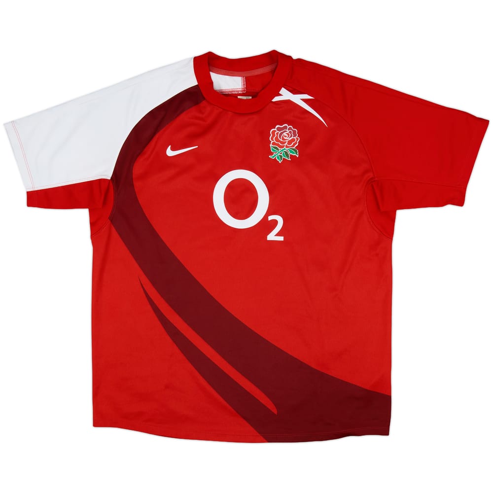 2007 England Rugby Away Shirt - 9/10 - (XL)