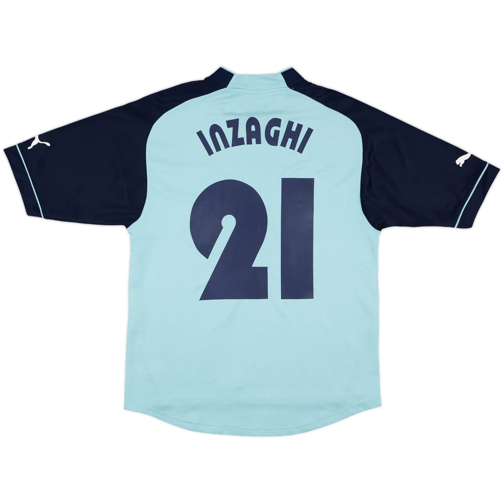 2002-03 Lazio Third Shirt Inzaghi #21 - 8/10 - (M)