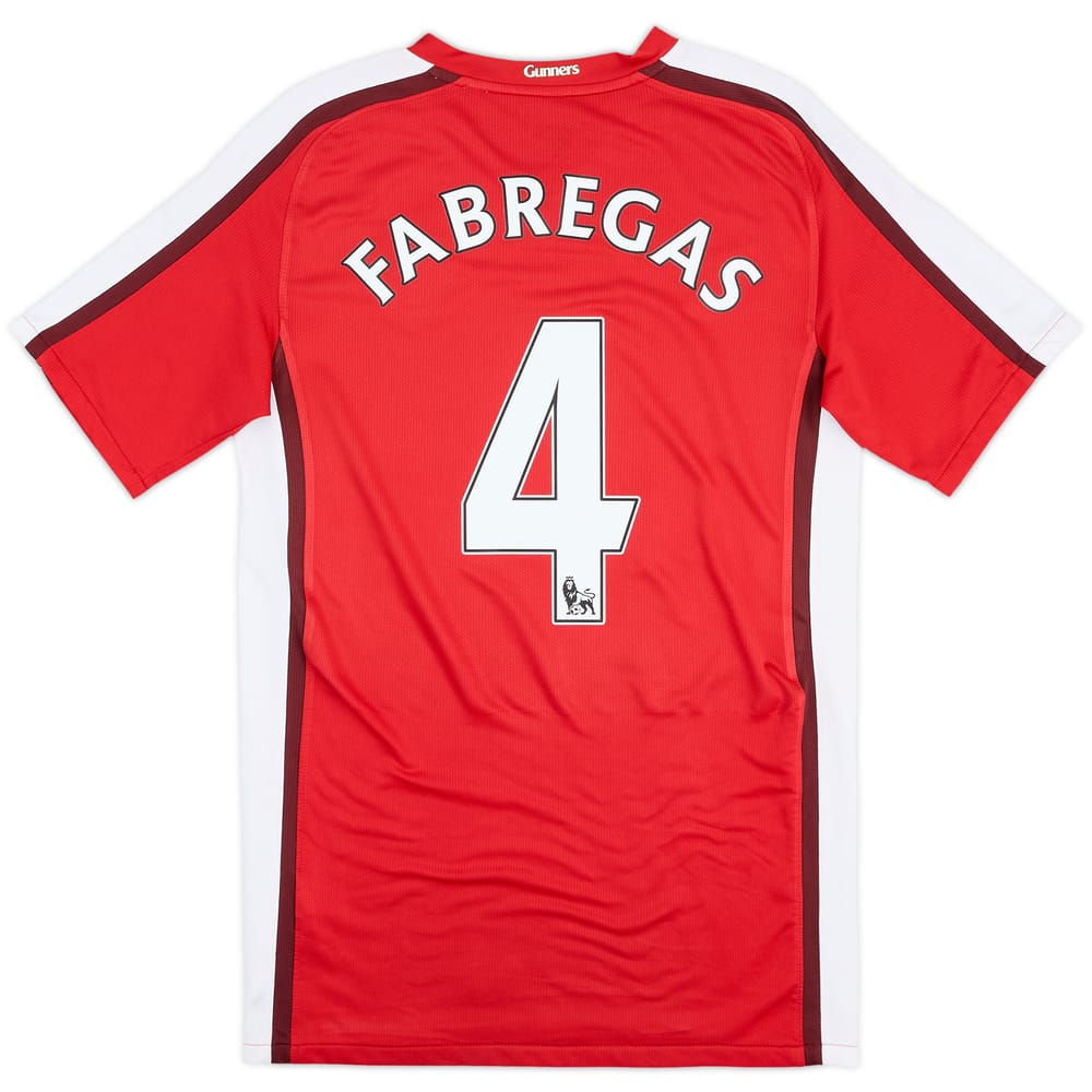 2008-10 Arsenal Home Shirt Fabregas #4 - 8/10 - (S)
