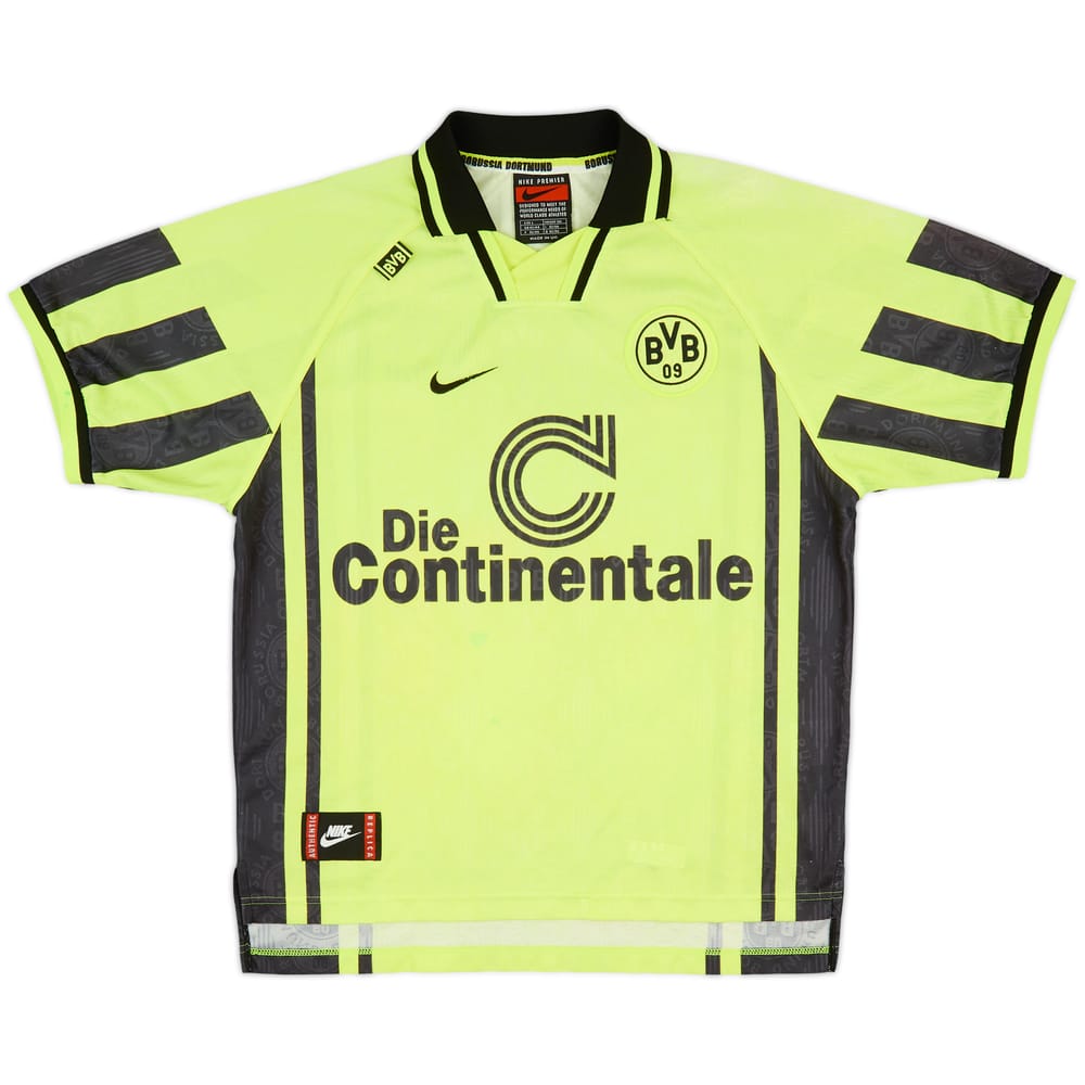 1996-97 Borussia Dortmund Home Shirt - 8/10 - (L)